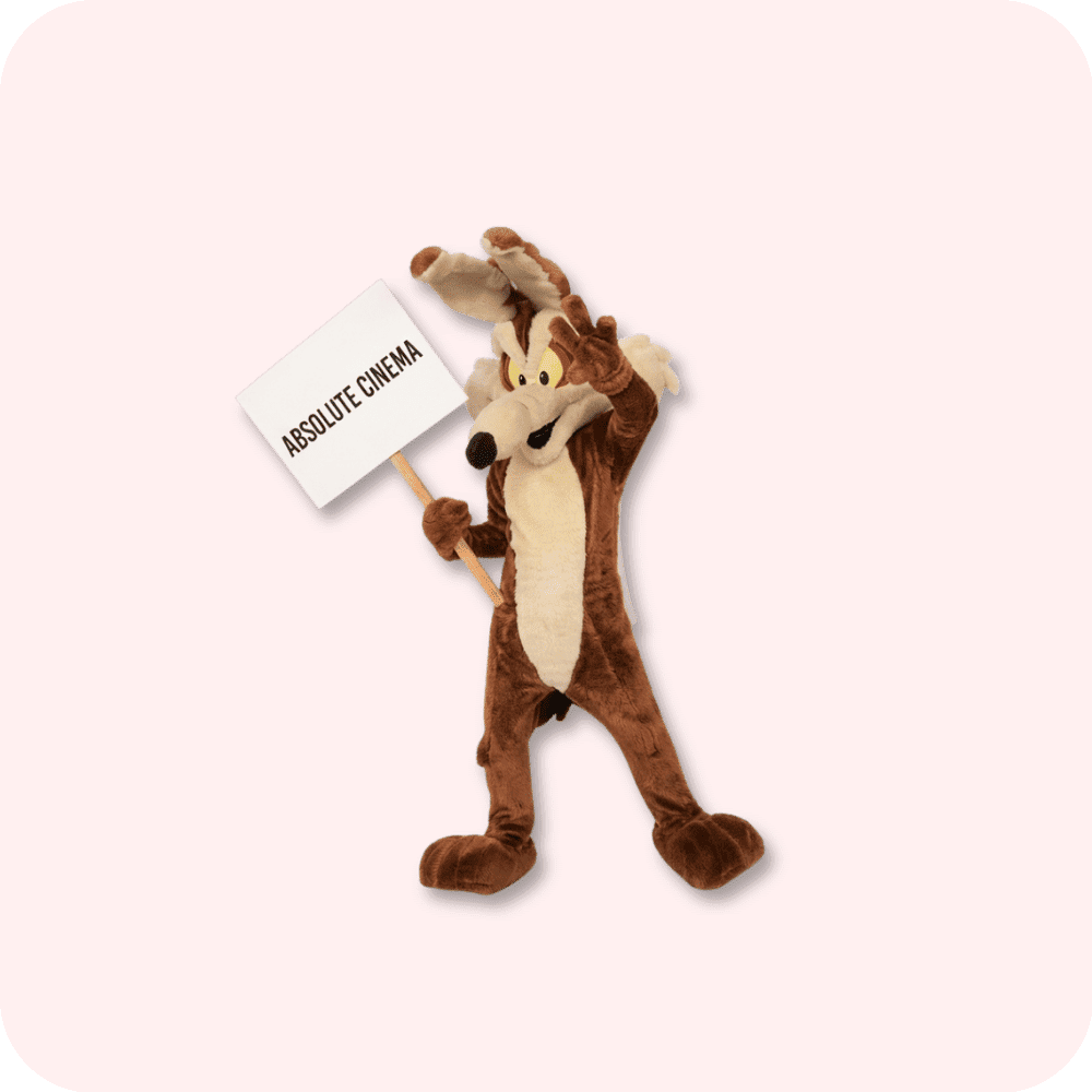 Wile E Coyote Plush Type C Wile E Coyote Plush Type C